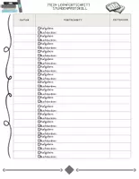 Vorschau - Arbeitsblätter - Leseportfolio_Buch_nach_Wahl - Seite 1