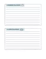 Vorschau - Arbeitsblätter - Leseportfolio_Buch_nach_Wahl - Deckblatt