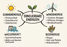 Vorschau - Arbeitsblätter - Arbeitsblätter zum Thema "Erneuerbare Energien" + Lösung & MP3 + Mindmap + Infografik - Seite 2