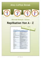 Vorschau - Merkblätter - Replikation von A - Z - Deckblatt