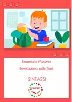 anteprima - Esercizi - La frase, Enunciato Minimo - Pagina di copertina