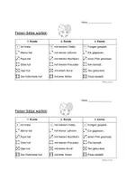 Vorschau - Arbeitsblätter - Sätze würfeln Ferien Edition Ostern ab Klasse 2 - Seite 3