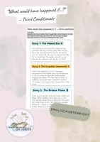 Vorschau - Arbeitsblätter - Third Conditional - What would have happened if...? - Deckblatt