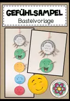 Vorschau - Mal- und Bastelvorlagen - Gefühlsampel (Bastelvorlage) - Deckblatt