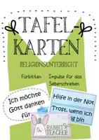 Vorschau - Bildkarten - Fürbitten: Tafelkarten - Deckblatt