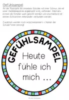 Vorschau - Mal- und Bastelvorlagen - Gefühlsampel (Bastelvorlage) - Seite 2