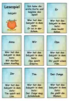 Vorschau - Spiele - Lesespiel Subjekt - Seite 1