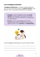 anteprima - Materiale di supporto/inclusione - Esploriamo l'Intelligenza Artificiale: Viaggio Nel Futuro - Pagina 1
