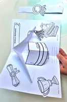 anteprima - Materiale interattivo - 🎓 POP‑UP DIPLOMA PER LA FINE DELL’ANNO SCOLASTICO - Pagina 1