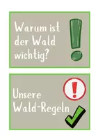 Vorschau - Unterrichtsreihen - Reihentransparenz zur Unterrichtseinheit Wald - Seite 3