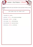 Vorschau - Arbeitsblätter - Verben - Das Präsens - Seite 3