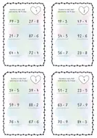 Vorschau - Fördermaterial/Inklusion - Kartei Schriftlich Multiplizieren - Seite 2