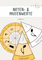 Vorschau - Arbeitsblätter - Legekreis: Noten- und Pausenwerte - Deckblatt