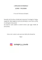 anteprima - Esercizi - L'OROLOGIO IN SPAGNOLO - ESERCIZI FACILISSIMI - Pagina 1