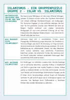 Vorschau - Arbeitsblätter - Islamismus - ein Gruppenpuzzle - Seite 2