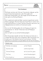 Vorschau - Arbeitsblätter - Leseübungen Klasse 2 - Zirkus - Seite 3