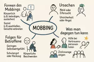 Vorschau - Arbeitsblätter - Arbeitsblatt "Mobbing" + Onlineübung & MP3 + Mindmap +Infografiken - Seite 3