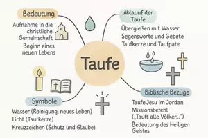 Vorschau - Arbeitsblätter - Arbeitsblatt "Taufe" + Onlineübung & MP3 + Mindmap + Infografik - Seite 3