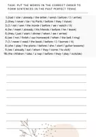 Vorschau - Arbeitsblätter - Grammar - Past Perfect Tense - Seite 2