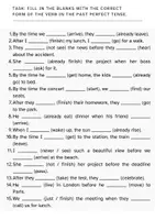 Vorschau - Arbeitsblätter - Grammar - Past Perfect Tense - Seite 3