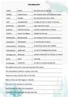 Vorschau - Arbeitsblätter - Australia - Great Barrier Reef - Lückentext + Vocabulary (A2) - Seite 2