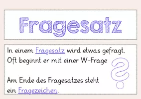Vorschau - Poster - Tafelmaterial Satzarten - Seite 1