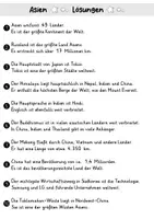 Vorschau - Arbeitsblätter - AB Asien | Arbeitsblätter mit Fragen + Lösungen - Seite 3