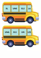 Vista previa - Tarjetas / Manipulativos - El viatge dels articles - Aprenem jugant - Portada