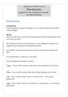Vorschau - Stationenlernen - Wendekarten – Wörter mit s oder ss spielerisch üben - Seite 2
