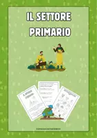 anteprima - Esercizi - Settore primario - geografia classe quarta elementare - Pagina di copertina