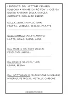 anteprima - Esercizi - Settore primario - geografia classe quarta elementare - Pagina 2