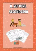 anteprima - Esercizi - Settore secondario - geografia classe quarta elementare - Pagina di copertina