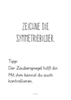 Vorschau - Arbeitsblätter - Symmetrie-Buch_Kartei für die Freiarbeit oder Übungsheft - Seite 2