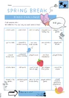 Vorschau - Spiele - Find someone who/Bingo: Spring break (warm-up, speaking) (Oster-/Pfingstferien) - Seite 2