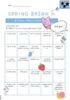 Vorschau - Spiele - Find someone who/Bingo: Spring break (warm-up, speaking) (Oster-/Pfingstferien) - Seite 3