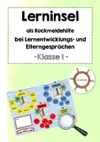 Vorschau - Bildkarten - Lerninselkarte Klasse 1 - Deckblatt