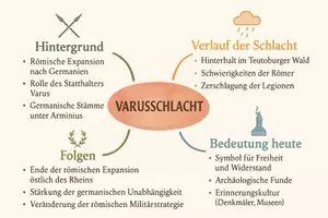 Vorschau - Arbeitsblätter - Arbeitsblatt "Varusschlacht" + Onlineübung & MP3 + Mindmap + Infografik - Seite 3