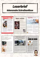 Vorschau - Arbeitsblätter - Leserbrief: Lebensnahe Schreibanlässe - Deckblatt