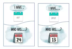 Vorschau - Spiele - I have... - Who has... Dates - Calendar - The Date - Seite 3