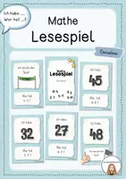 Vorschau - Spiele - Lesespiel Mathe - kleines Einmaleins - Deckblatt