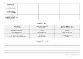 Vorschau - Arbeitsblätter - Talking about my internship / Von dem Praktikum erzählen - Seite 2