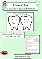 Vorschau - Stundenentwürfe - 5. Sequenz - gesunde Ernährung - Deckblatt
