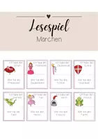 Vorschau - Spiele - Lesespiel Märchen - Deckblatt