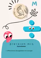 Vorschau - Arbeitsblätter - Division mit Dezimalzahlen - Deckblatt