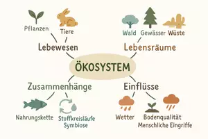 Vorschau - Arbeitsblätter - Arbeitsblätter zum Thema "Ökosystem" + Lösung & MP3 + Mindmap + Infografik - Seite 2