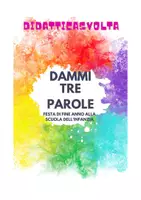 anteprima - Altro tipo di materiale - DAMMI TRE PAROLE - Pagina di copertina