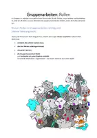 Vorschau - Arbeitsblätter - Effektive Gruppenarbeit (inkl. praktischen Rollenkarten) - Deckblatt