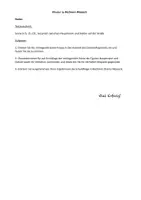 Vorschau - Klassenarbeiten - Büchner: Woyzeck - Klausur (Szene: Straße) - Seite 1
