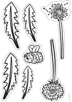 Vorschau - Arbeitsblätter - Löwenzahn, Pusteblume, Bastelvorlage, Kunstunterricht, Sachunterricht Klasse 1, 2, Förderschule - Seite 3
