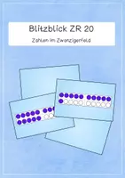 Vorschau - Präsentationen/Tafelbilder - Blitzblick 20er-Feld - Deckblatt